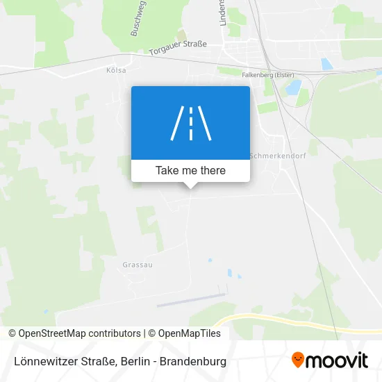 Карта Lönnewitzer Straße