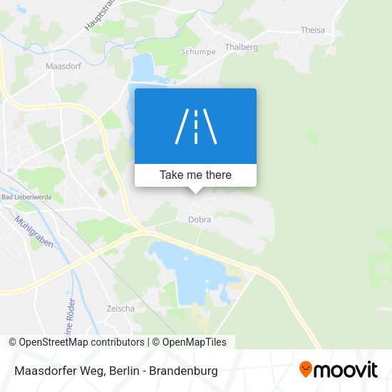 Maasdorfer Weg map