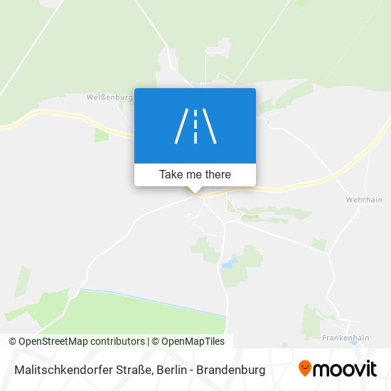 Malitschkendorfer Straße map