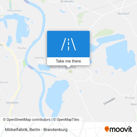 Möbelfabrik map