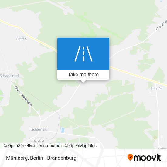 Mühlberg map