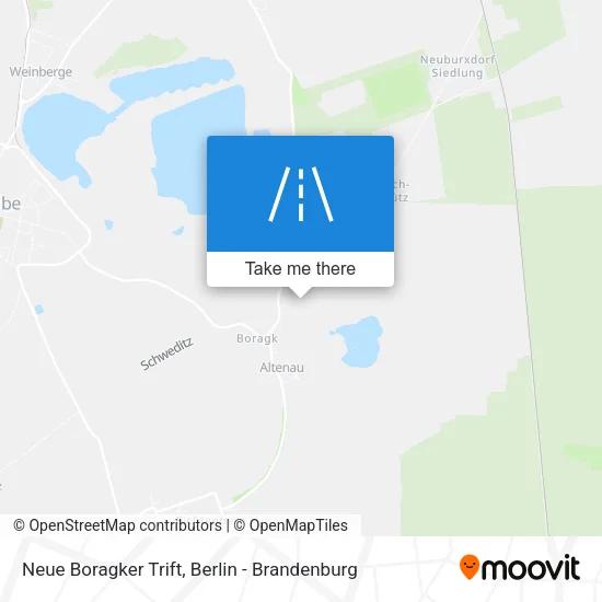 Карта Neue Boragker Trift