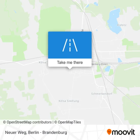 Neuer Weg map