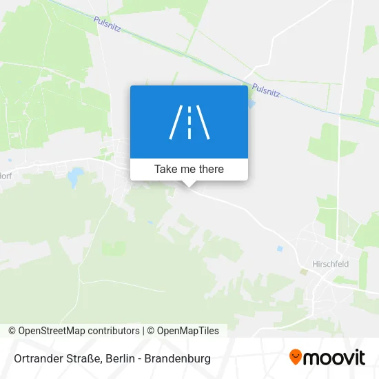 Карта Ortrander Straße