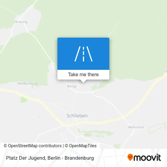 Карта Platz Der Jugend