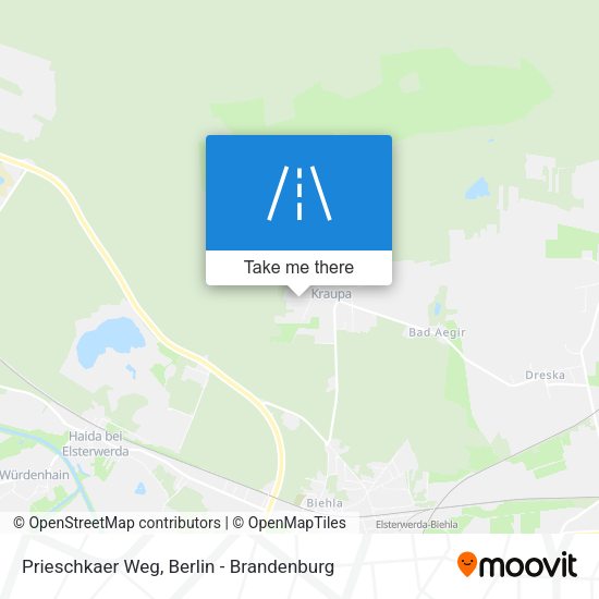 Prieschkaer Weg map