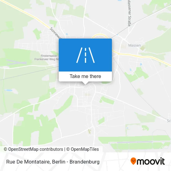 Карта Rue De Montataire