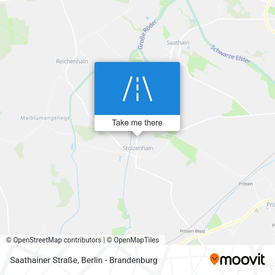 Saathainer Straße map