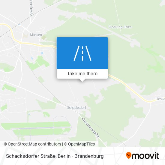 Schacksdorfer Straße map