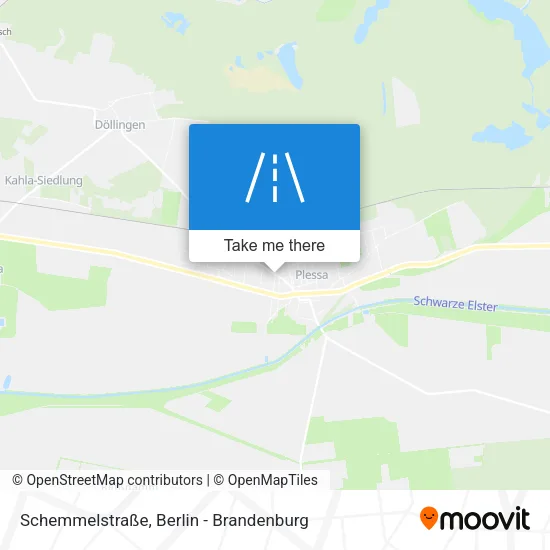 Карта Schemmelstraße