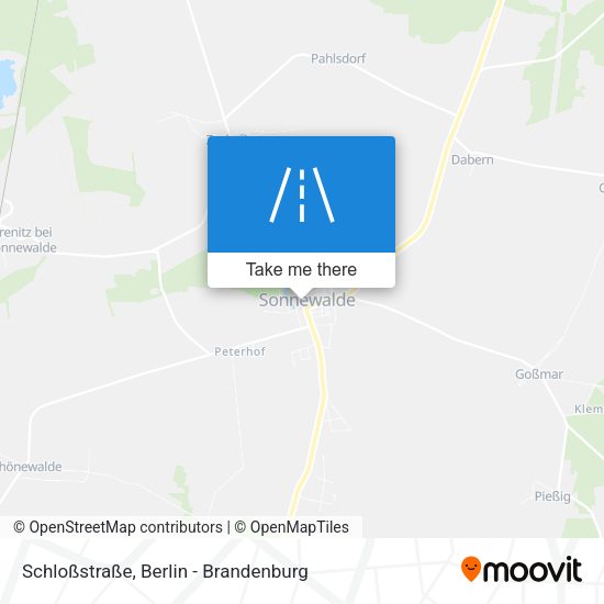 Schloßstraße map
