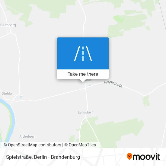 Spielstraße map