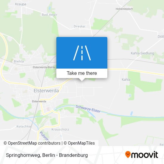 Springhornweg map
