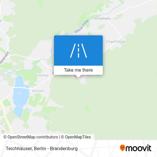 Teichhäuser map
