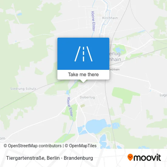 Карта Tiergartenstraße