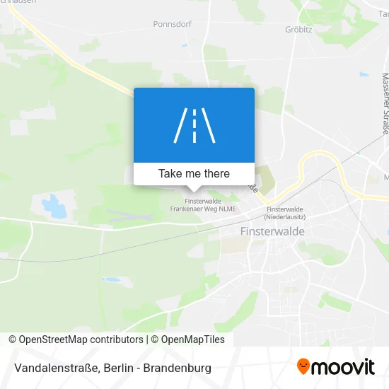 Карта Vandalenstraße