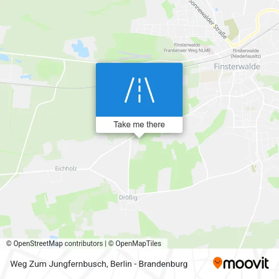 Карта Weg Zum Jungfernbusch