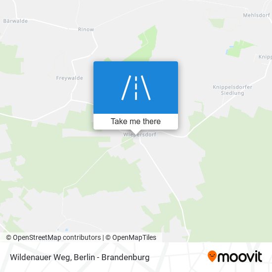 Wildenauer Weg map