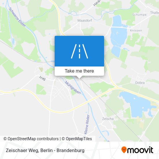 Zeischaer Weg map