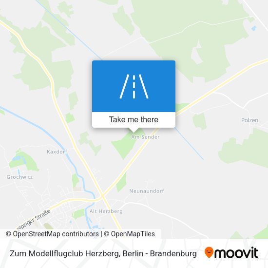 Zum Modellflugclub Herzberg map