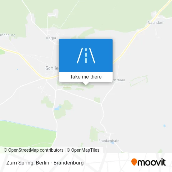 Карта Zum Spring