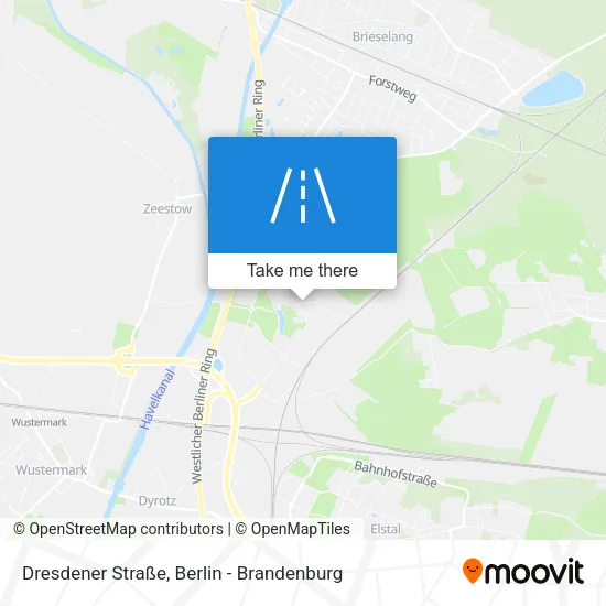 Карта Dresdener Straße