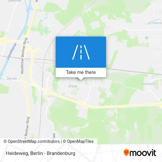 Карта Heideweg