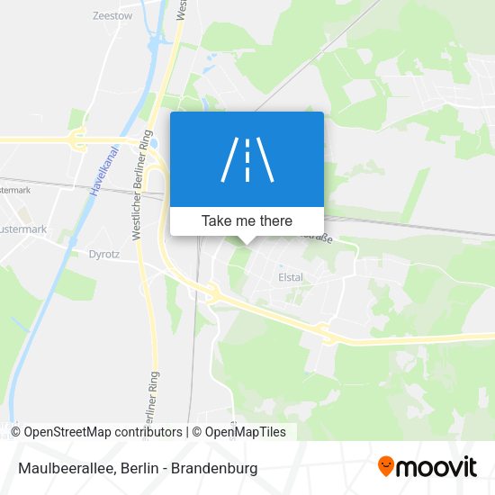 Maulbeerallee map