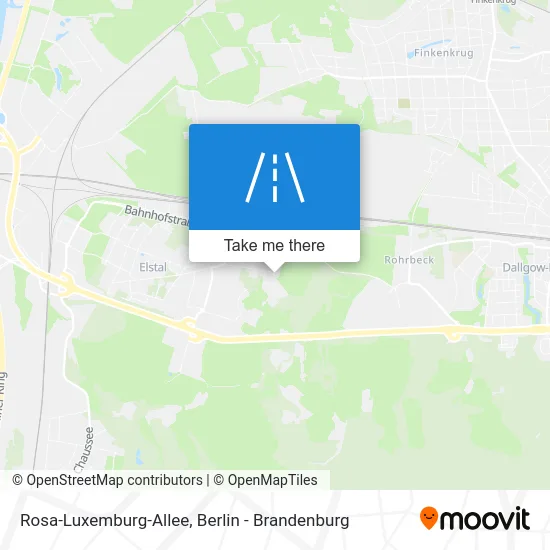 Rosa-Luxemburg-Allee map