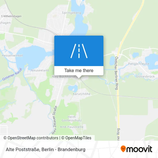 Карта Alte Poststraße