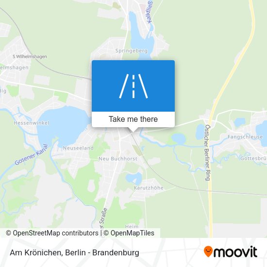 Am Krönichen map