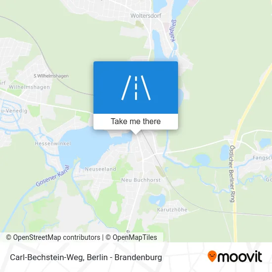 Carl-Bechstein-Weg map
