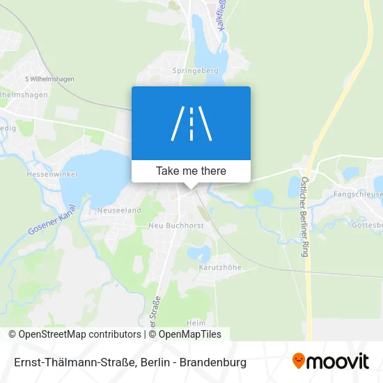 Карта Ernst-Thälmann-Straße