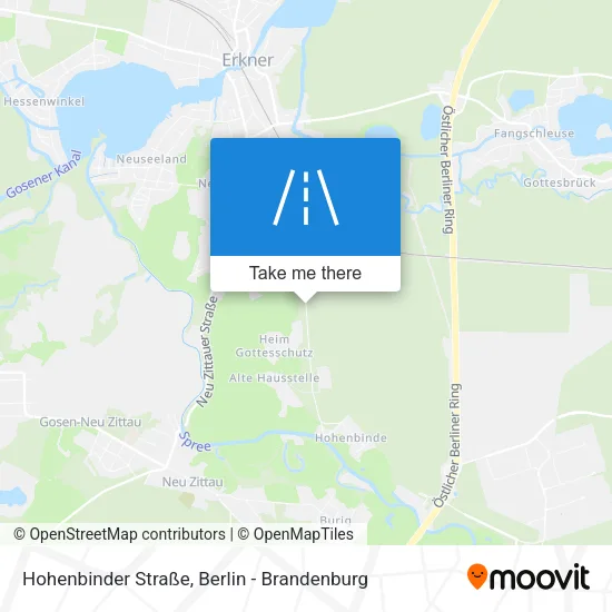 Карта Hohenbinder Straße