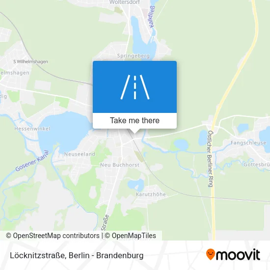 Карта Löcknitzstraße
