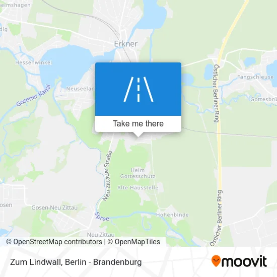 Карта Zum Lindwall