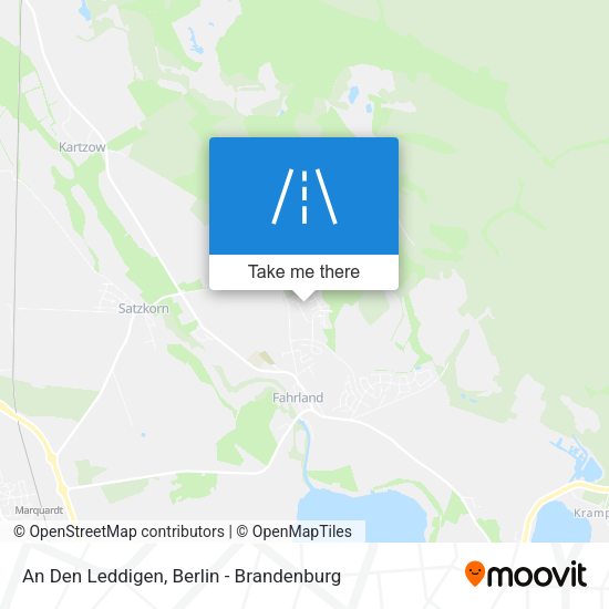 An Den Leddigen map