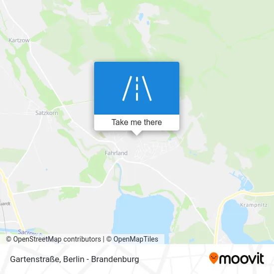 Карта Gartenstraße
