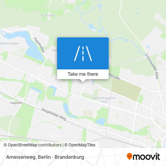 Ameisenweg map