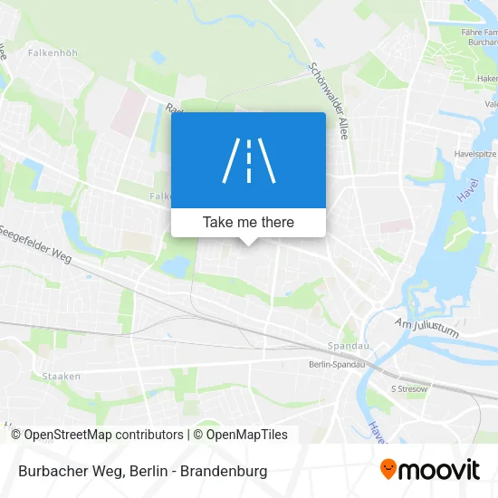 Карта Burbacher Weg