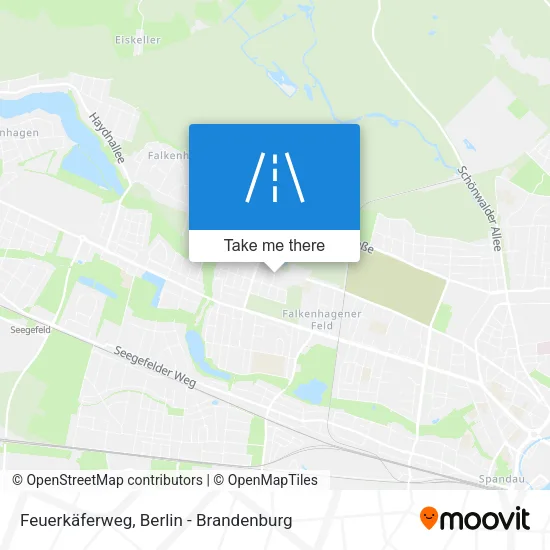 Карта Feuerkäferweg