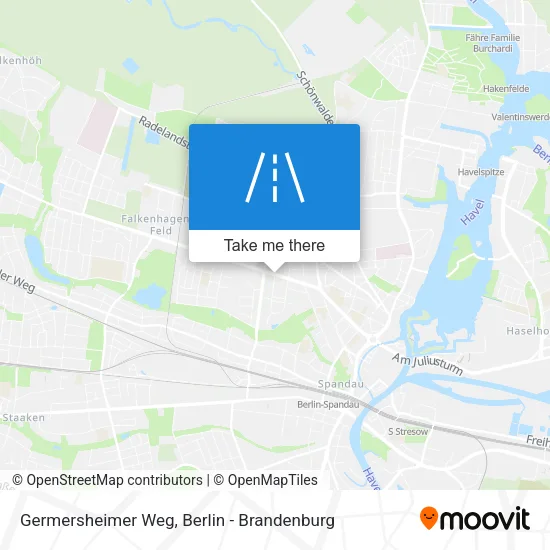 Карта Germersheimer Weg
