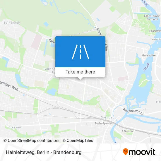 Карта Hainleiteweg