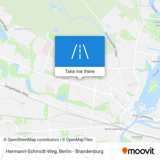 Hermann-Schmidt-Weg map