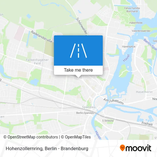 Карта Hohenzollernring