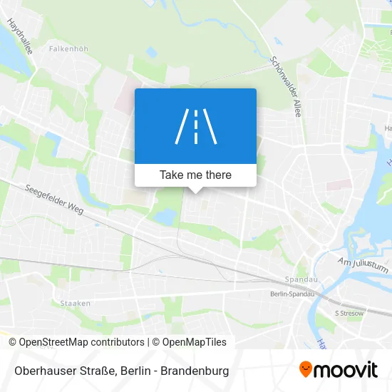 Карта Oberhauser Straße