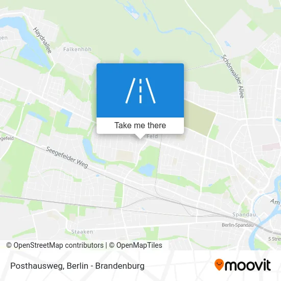 Карта Posthausweg