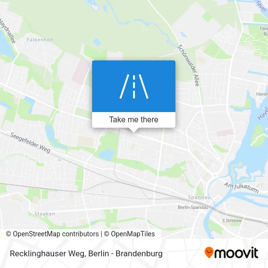 Карта Recklinghauser Weg