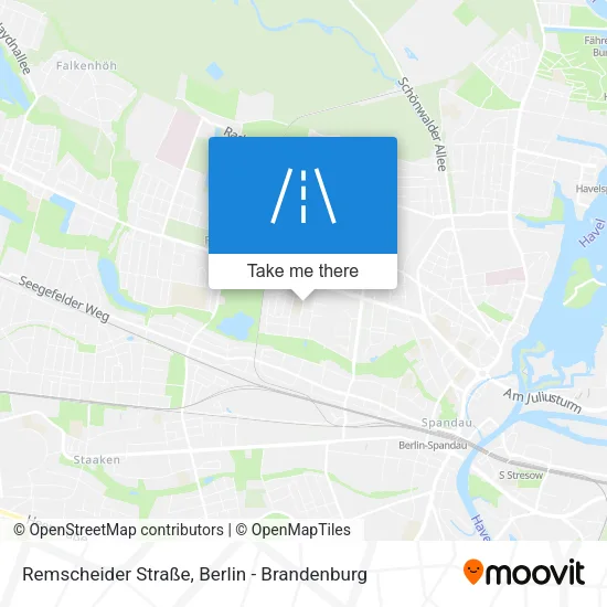 Карта Remscheider Straße