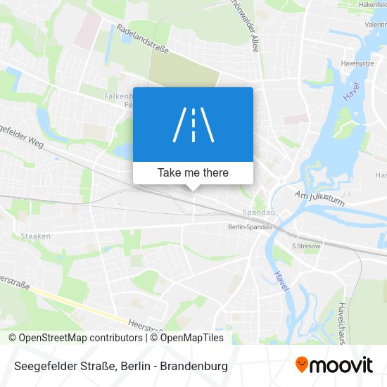 Seegefelder Straße map
